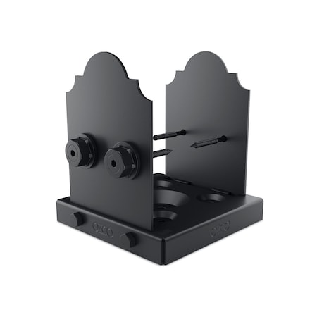 Ozco Ozco 54208 Laredo Sunset Lite 6X6 Post Base, (1 Per Pack) 54208